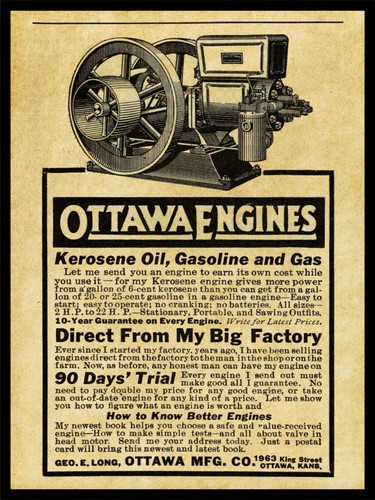 1917 ottawa gas engines - gas,